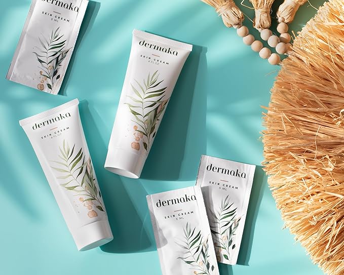 Dermaka 5ml 25 Packets Moisturizing Lotion Formulated by a surgeon to aide in Healing Skin - Hydrating, Fast-Absorbing & Non-Greasy Formula - With Vitamins A, E and Arnica