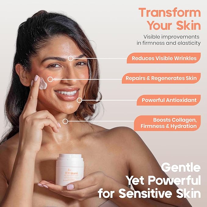 IZUMI Anti-Aging Serum - Hyaluronic Acid, Resveratrol, and Niacinamide Serum to Reduce Wrinkles, Boost Collagen, Deep Hydration, Non-Greasy, Year-Round Skincare for All Skin Types