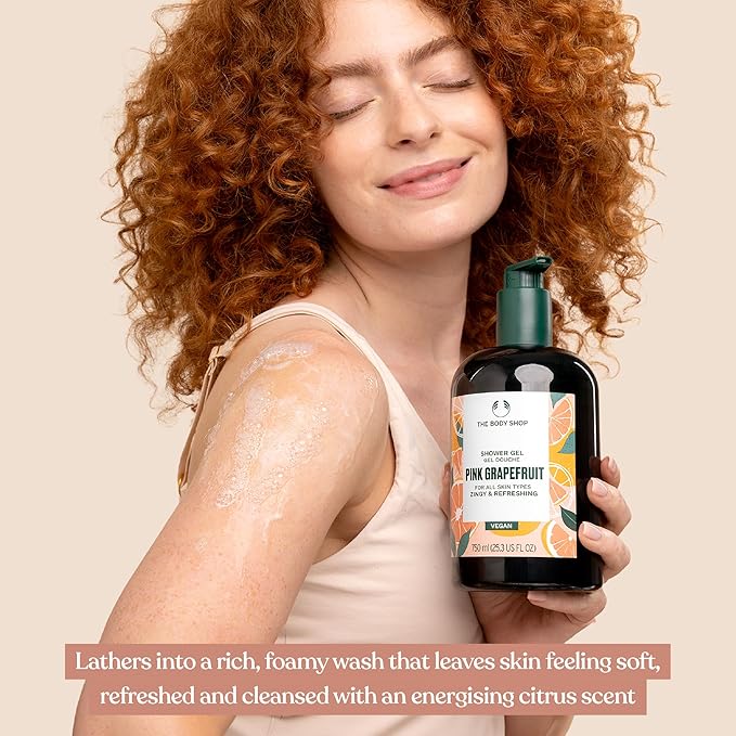 The Body Shop Moringa Shower Gel, 25 Fl Oz