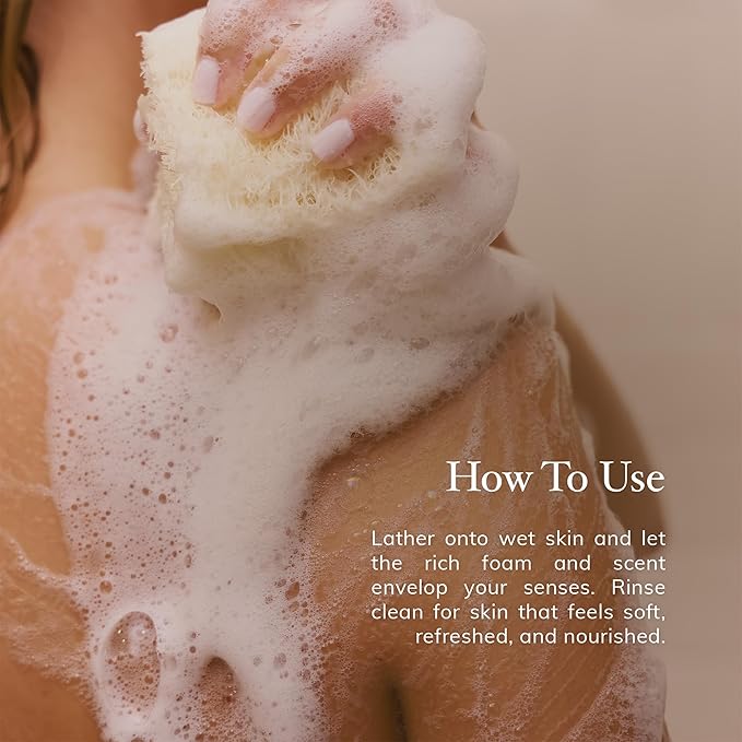 Deep Steep Body Wash, Raspberry Merlot (Meet me at Broad), 17 oz – Hydrating Shower Gel with Hyaluronic Acid, Shea Butter, Aloe Vera & Argan Oil – Vegan, Clean Beauty, Clean & Refreshed Skin