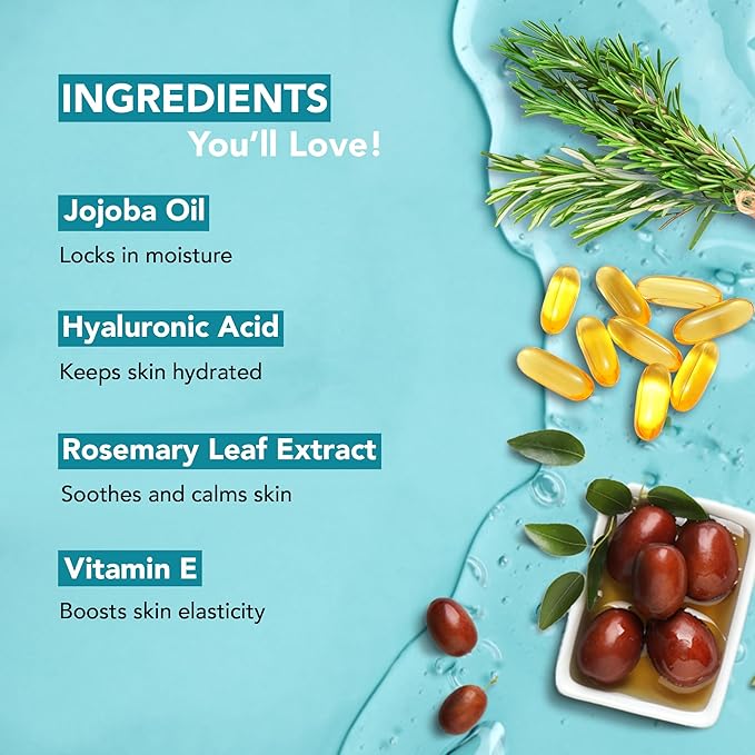 Botanic Hearth Jojoba & Hyaluronic Acid Body Wash | Shower Gel | 16 Fl Oz With Sea Butter & Sweet Almond Oil | Moisturizing Body Wash Shower Gel For Softer, Smoother Skin | For Women & Men