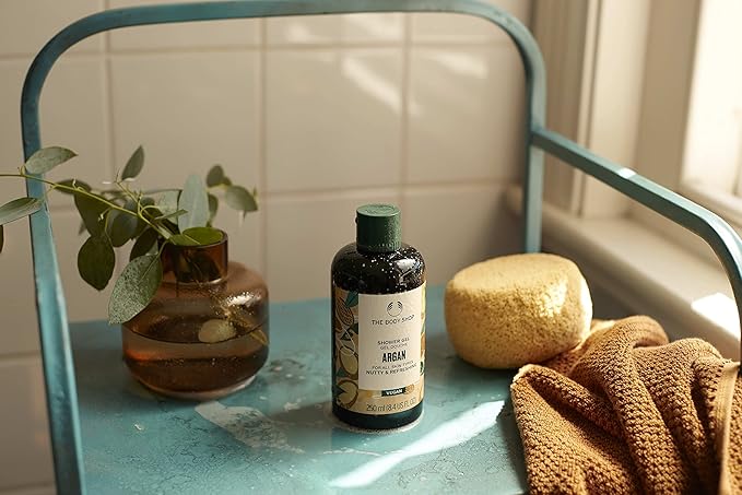 The Body Shop Wild Argan Oil Shower Gel, 8.4 Fl Oz (Pack of 1)