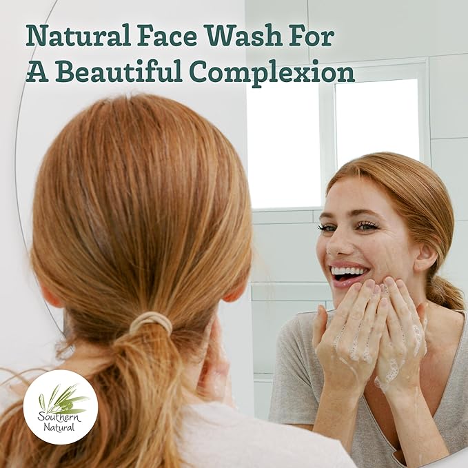 Southern Natural Goat Milk Soap Bar - 3 Pack Essential Oil Blend - For Dry Sensitive Skin. Natural Handmade Face & Body Soap For Men & Women.