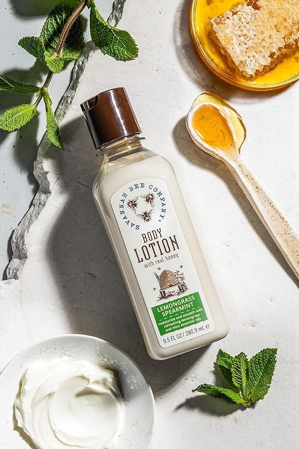 Savannah Bee Company Honey Body Lotion - All Natural Body Lotion for Women and Men