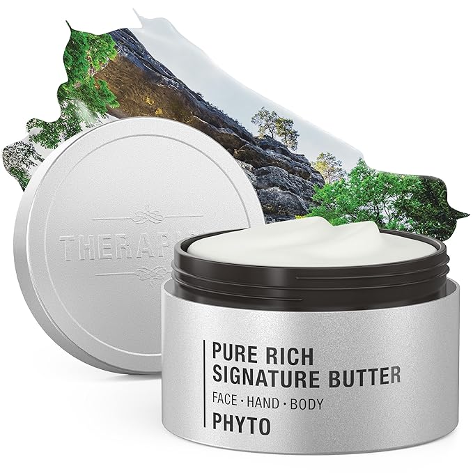 THERAPISPA Nourishing Body Butter – Hydrating Body Cream with Shea Butter, Ceramides, Collagen & Vitamin B5 to Soothe, Restore & Protect Very Dry Skin (Phyto, 7.0 fl oz)