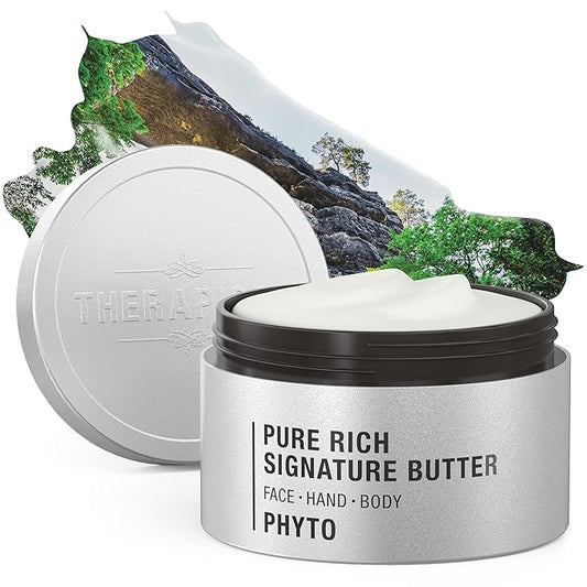 THERAPISPA Nourishing Body Butter – Hydrating Body Cream with Shea Butter, Ceramides, Collagen & Vitamin B5 to Soothe, Restore & Protect Very Dry Skin (Phyto, 7.0 fl oz)