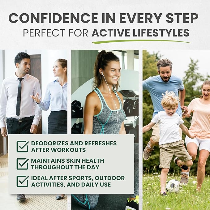 Tea Tree Oil Foot & Body Soap for Deep Cleansing, Anti Itch Body Wash, Fights Body Odor, Soothes Jock Itch, Athlete's Foot, Ringworm & Acne-Prone Skin.