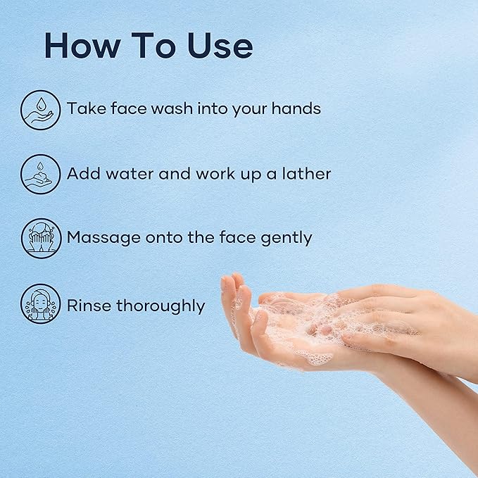 Botanic Hearth Tea Tree Face Wash With Mint | Acne Fighting, Premium, Hydrating Liquid Face Soap With Pure Tea Tree Oil | For Women And Men, Paraben Free, Fights Acne | 16 Fl Oz (Packaging May Vary)